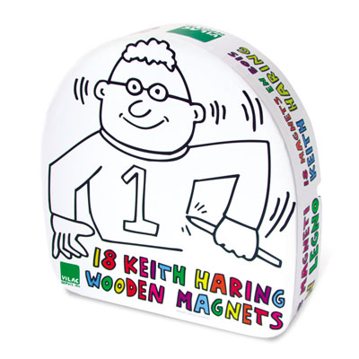 Magnets Keith Haring:  personnages Vilac  14,99 € - Stickboutik.com