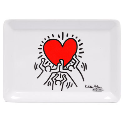 Plateau Heart - Moyen Keith Haring  10,00 € - Stickboutik.com