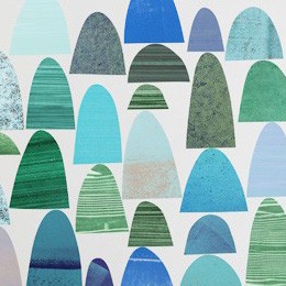 Sticker muraux Skyline par Rex Ray - Meilleures Ventes Stickers 