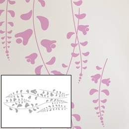 Sticker muraux Wisteria par Ilan Dei - Stickers muraux Design - Une exclusivit Stickboutik.com